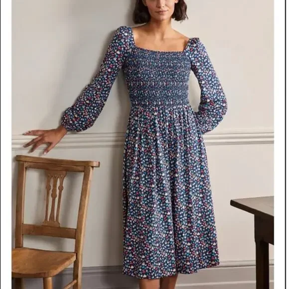 silk jersey dress 1960s EMILIO PUCCI Floral Silk Jersey Dress main image 1